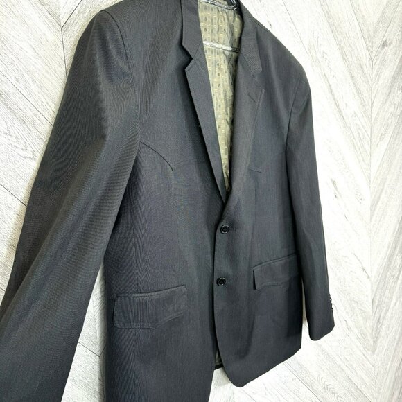 Vintage Dallas Pantofino Blazer Jacket Mens Size 42R Western Sport Coat Gray - Picture 2 of 10
